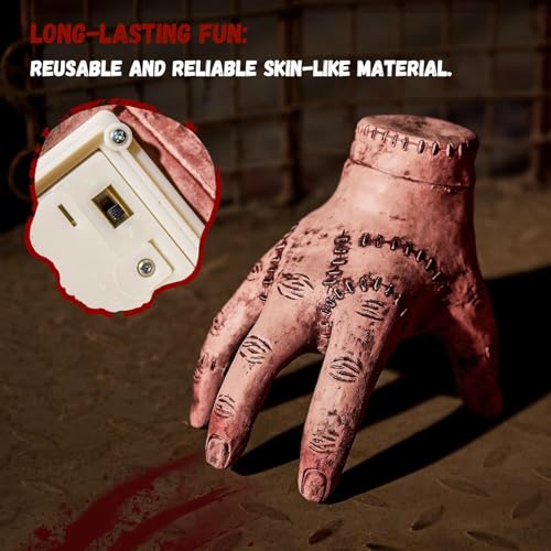 Crawling Zombie Hand | Sound & Touch Activated Halloween Prop