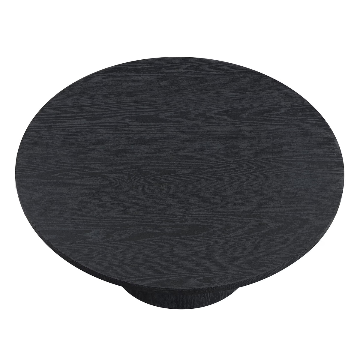 36 Inch Square Pedestal Coffee Table – Black or Walnut