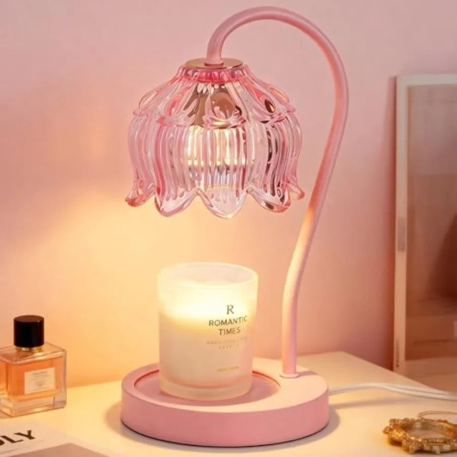 Candle Warmer Lamp with Timer | Height Adjustable, Fits Yankee Candle Jars