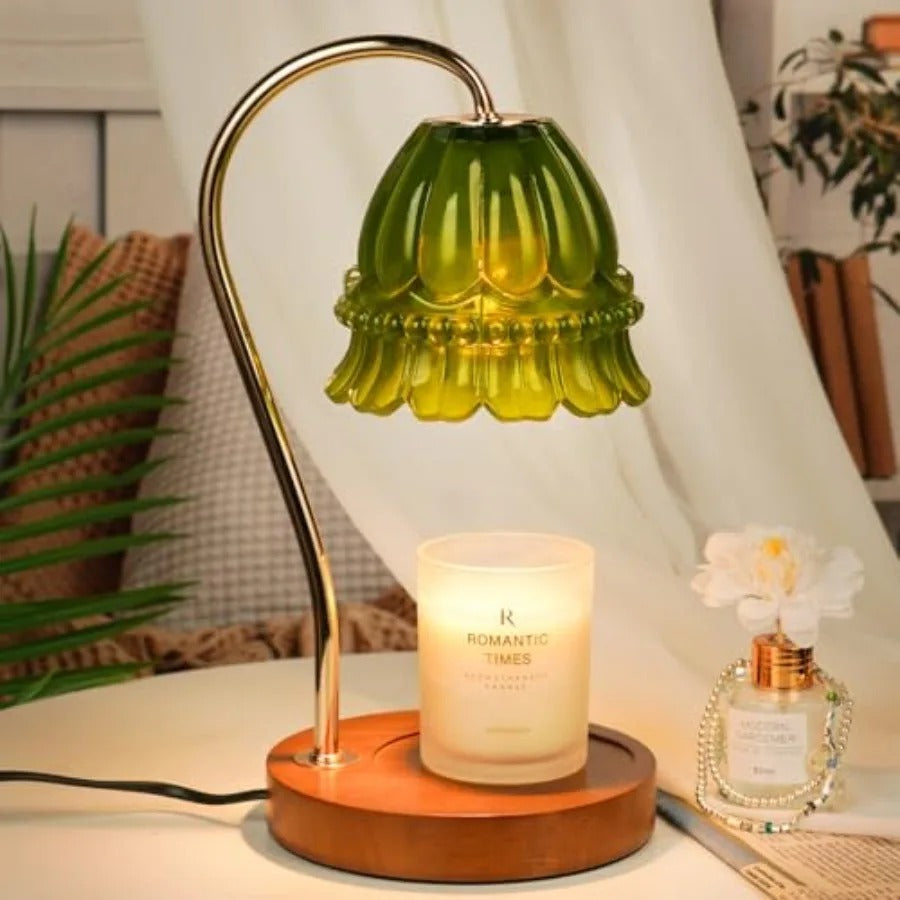 Candle Warmer Lamp with Timer | Height Adjustable, Fits Yankee Candle Jars