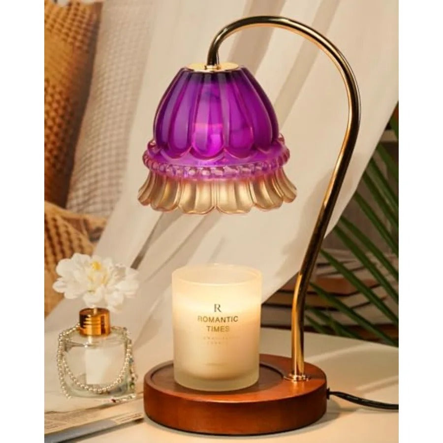 Candle Warmer Lamp with Timer | Height Adjustable, Fits Yankee Candle Jars