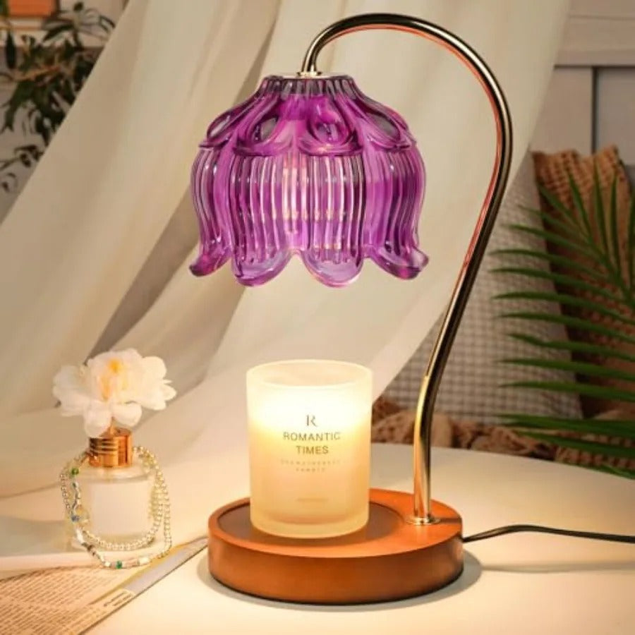 Candle Warmer Lamp with Timer | Height Adjustable, Fits Yankee Candle Jars