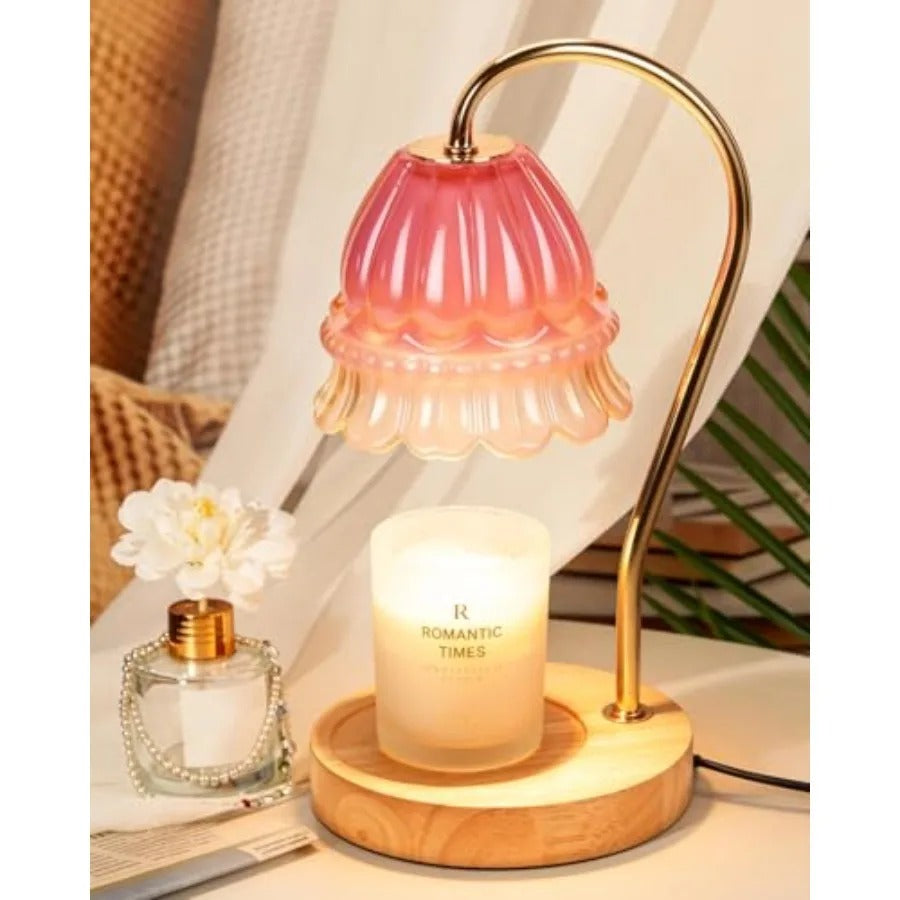 Candle Warmer Lamp with Timer | Height Adjustable, Fits Yankee Candle Jars