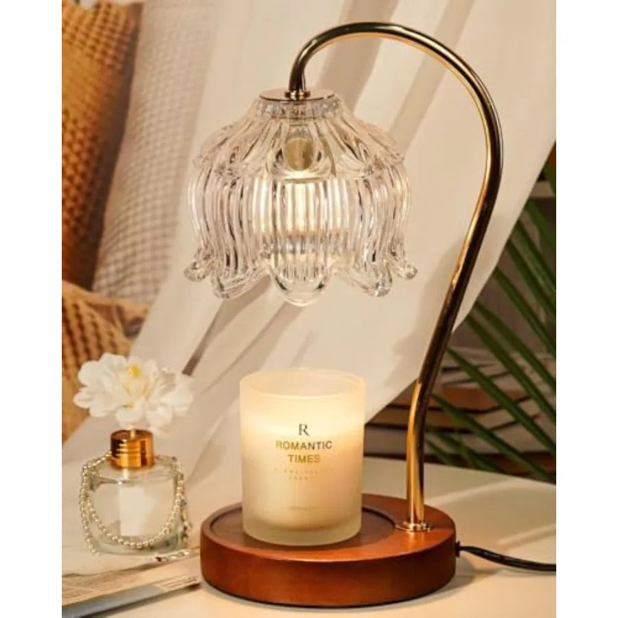Candle Warmer Lamp with Timer | Height Adjustable, Fits Yankee Candle Jars