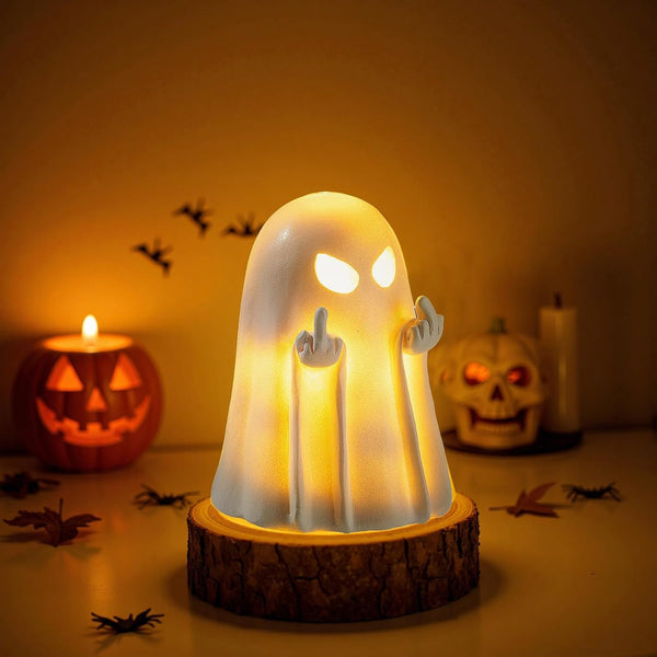 Resin Halloween ghost figurine statue