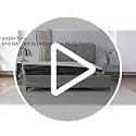 Moxatp 12 Inch Full Hybrid Mattress – Medium Firm Memory Foam & Pocket Springs