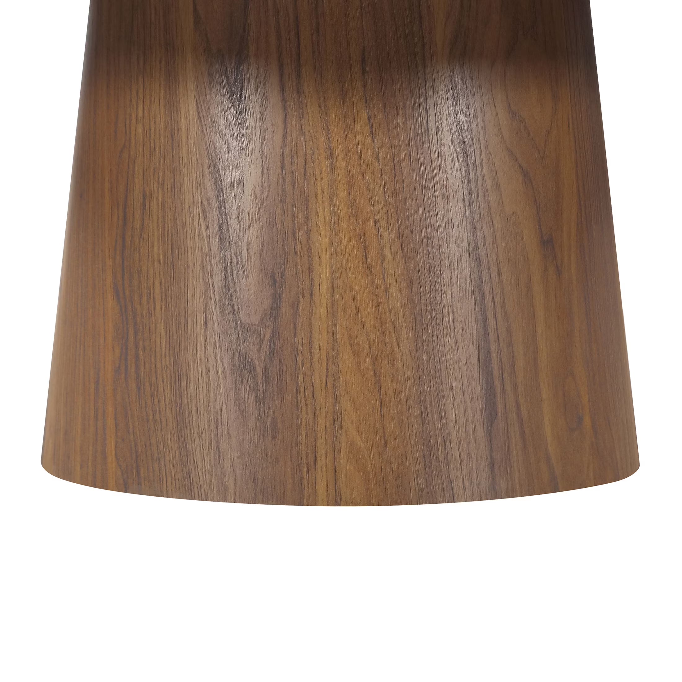 36 Inch Square Pedestal Coffee Table – Black or Walnut